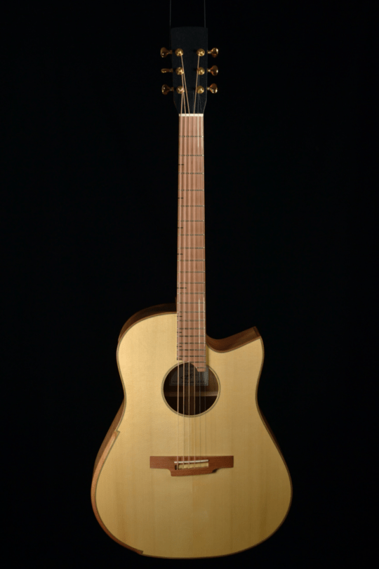 L model in walnut